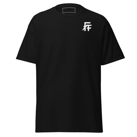 FrostFlare-Front logo T-shirt Black